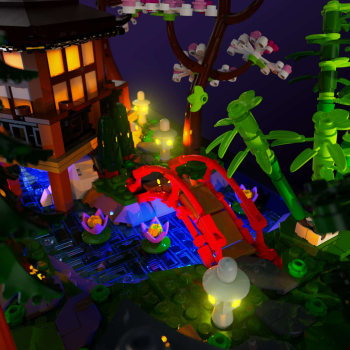 LMB 2.0 Version - LED-​Beleuchtungs-​​​Set für LEGO® Garten der Stille #10315